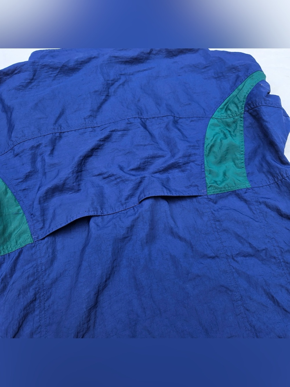 VINTAGE Asics Zip-Up Windbreaker Jacket - Picture 10 of 16